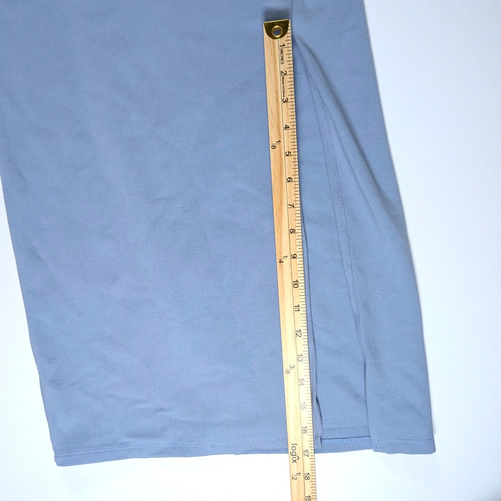 Lovers and Friends Titus Midi Dress Cutout Slit Bodycon Periwinkle Blue Sz S - Picture 15 of 15